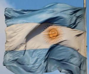 yapboz Arjantin bayrağı